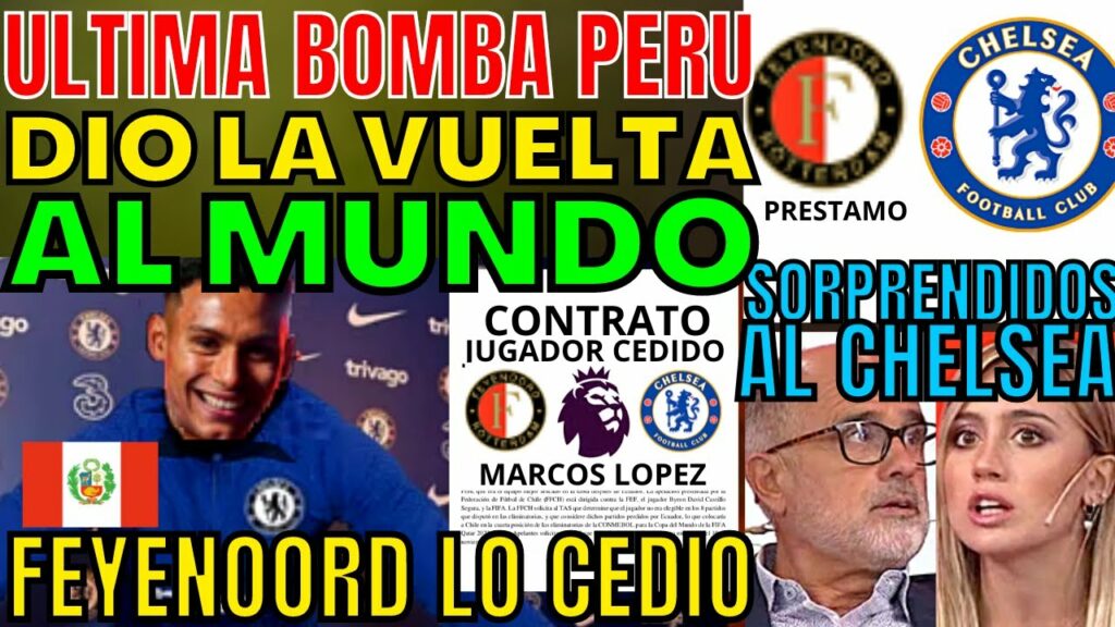 MARCOS LOPEZ RECIBE GRAN NOTICIA DEL FEYENOORD LO PRESTARON A EQUIPAZO POR QUE YA NO LO NECESITABAN