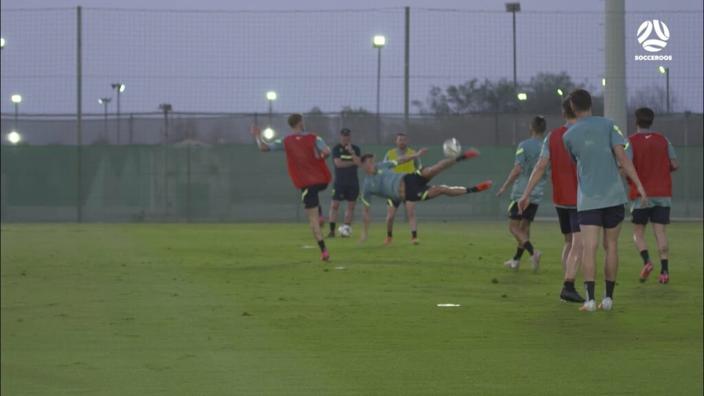Maty Ryan superbly saves Ajdin Hrustic's acrobatic effort | Socceroos