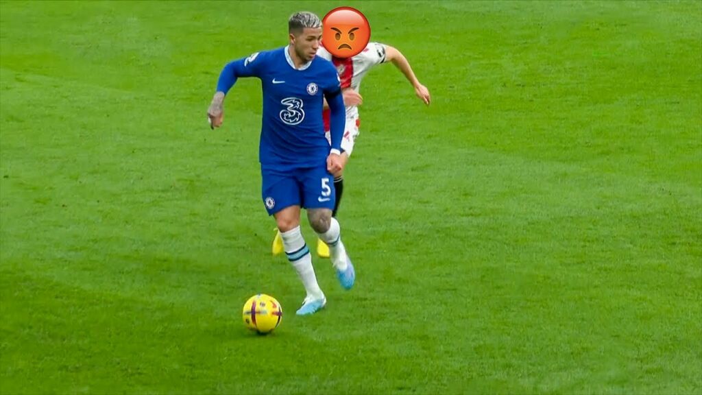 Enzo Fernandes 's Tackles are already IMPRESSIVE