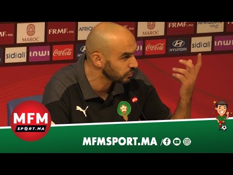 الركراكي يخلق الحدث بالدارجة ديالو “كوفرانات.. نتحبعو”: ها شنو قلت لزياش وحمد الله وزياش خصو يتقاتل الركراكي يخلق الحدث بالدارجة ديالو "كوفرانات.. نتحبعو": ها شنو قلت لزياش وحمد الله وزياش خصو يتقاتل