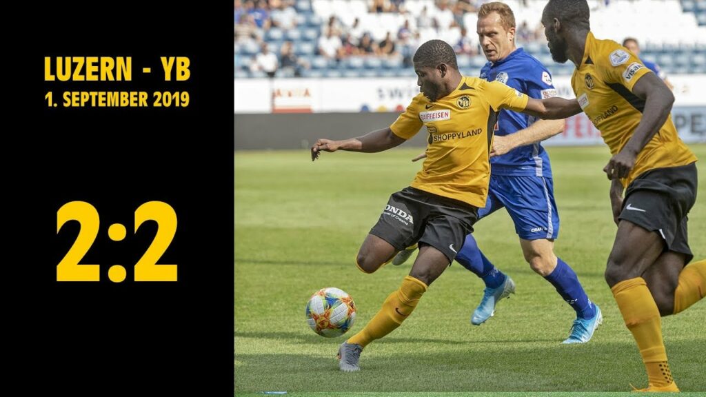 Luzern - YB (2:2), 01.09.2019 | Raiffeisen Super League