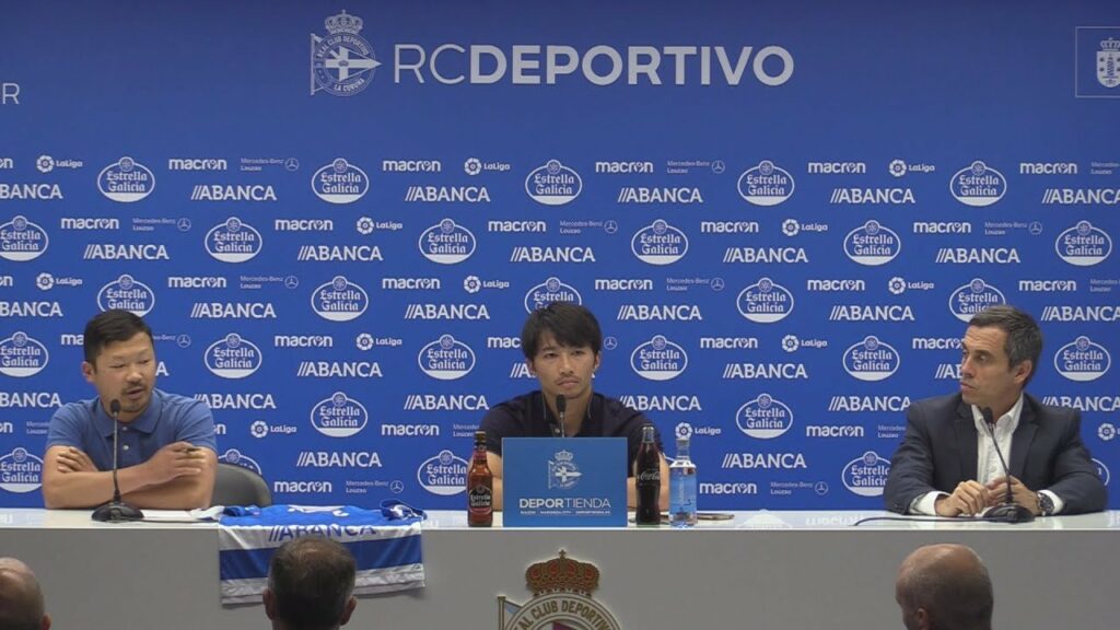 Rueda de prensa de presentación de Gaku Shibasaki. 22.07.2019
