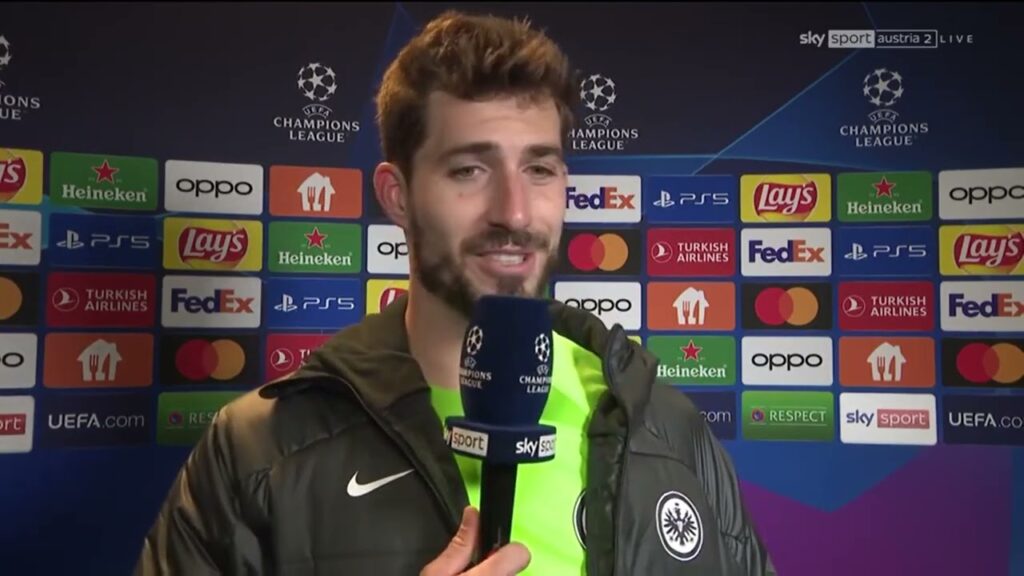 Interview Kevin Trapp nach dem 0:2 I SGE - SSC Neapel I CL-Achtelfinale 2023