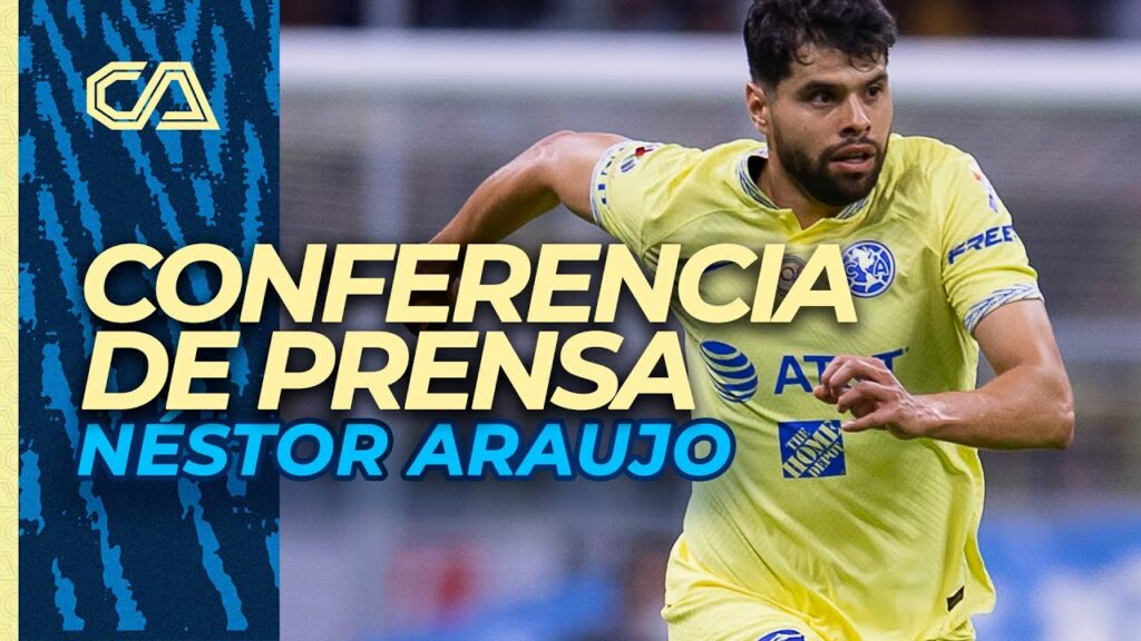 🔴 -  EN VIVO - 🦅 Néstor Araujo en Conferencia de prensa  - Previo América Vs Toluca Semifinal Vuelta