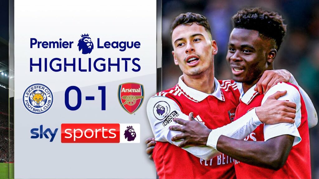 Gunners go FIVE points clear! | Leicester City 0-1 Arsenal | EPL Highlights