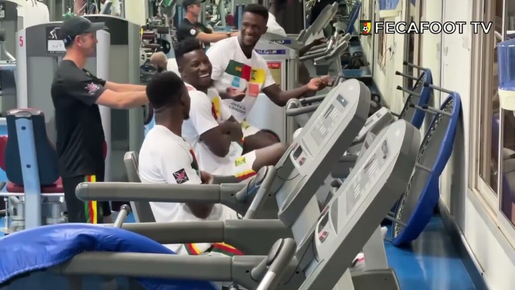 La séance d'entraînement des Lions de ce vendredi 🇨🇲⚽️🔥🦁