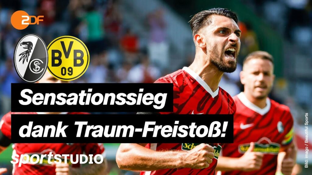 SC Freiburg – Borussia Dortmund Highlights | Bundesliga, 2. Spieltag | sportstudio