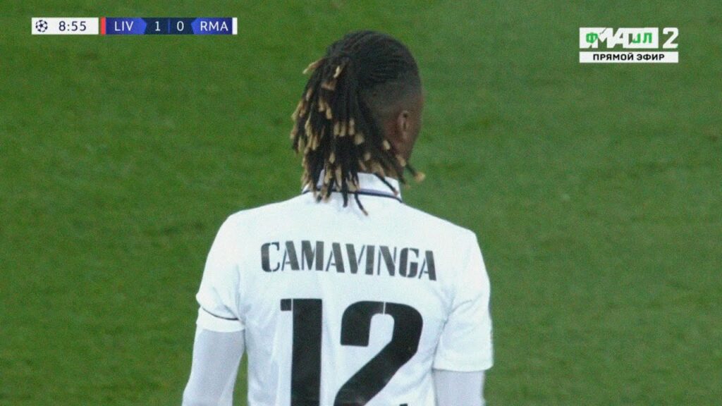 Eduardo Camavinga Against Liverpool In Champions League
