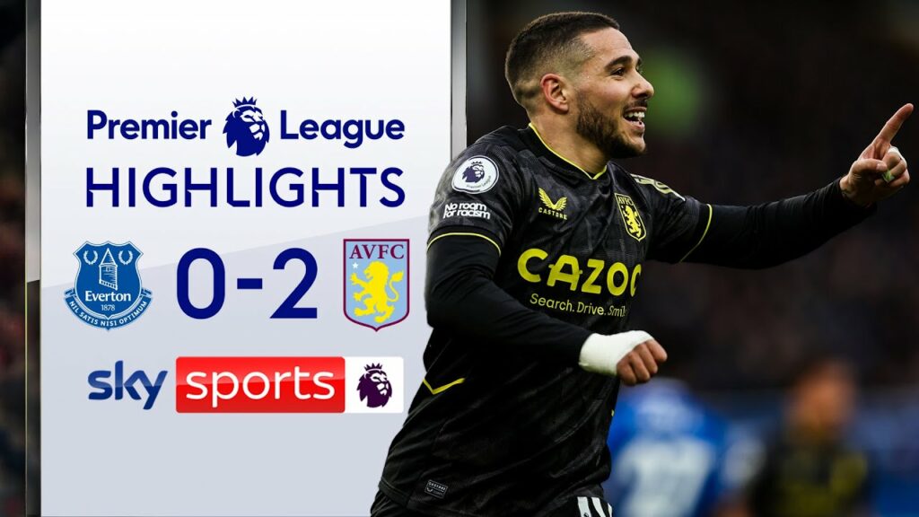Watkins & Buendia goals SINK Everton into relegation zone 👊 | Everton 0-2 Aston Villa | Highlights