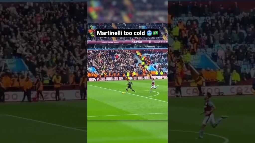 Gabriel Martinelli Celebrates BEFORE Scoring: Emi Martínez Big Mistake 😅🔥 #shorts #football