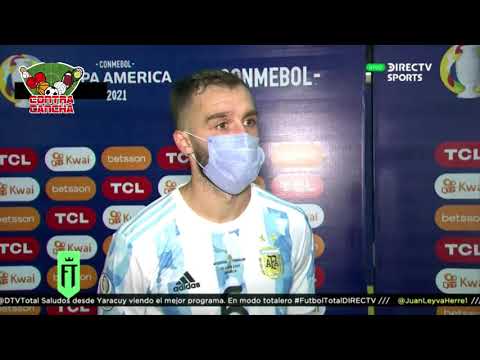 Post partido | German Pezzella | Argentina 1 - Paraguay 0 | Copa América 2021