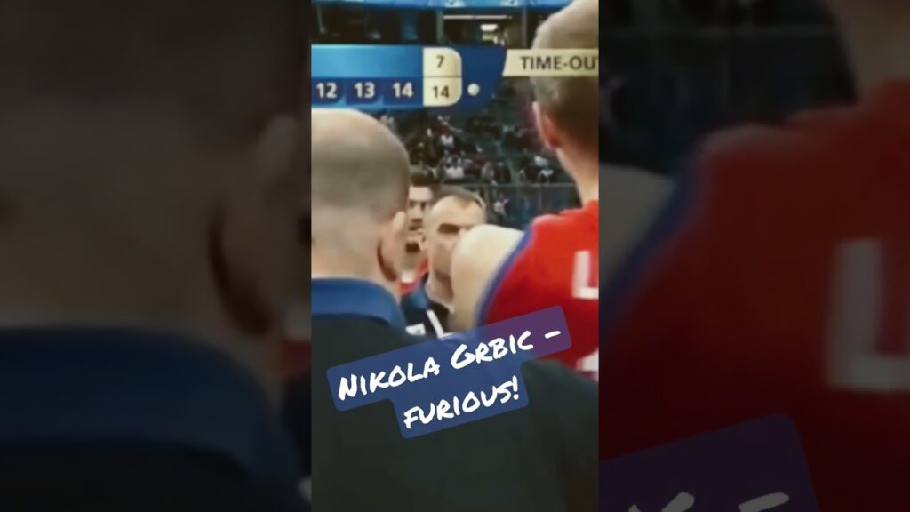 🇷🇸🏐 Nikola Grbic - furious 😬😱 Watch the full video: https://youtu.be/mfWDY5MdwUU #volleyball #coach
