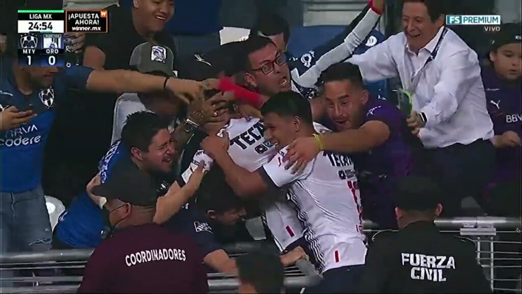 Gol de Rogelio Funes Mori | Rayados 1-0 Querétaro  | Liga BBVA MX - Clausura 2023 - Jornada 7