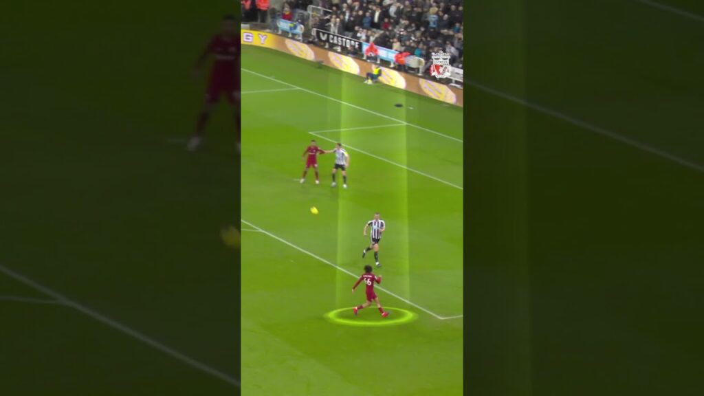 💫 Alexander-Arnold's influence vs Newcastle  #lfc #shorts