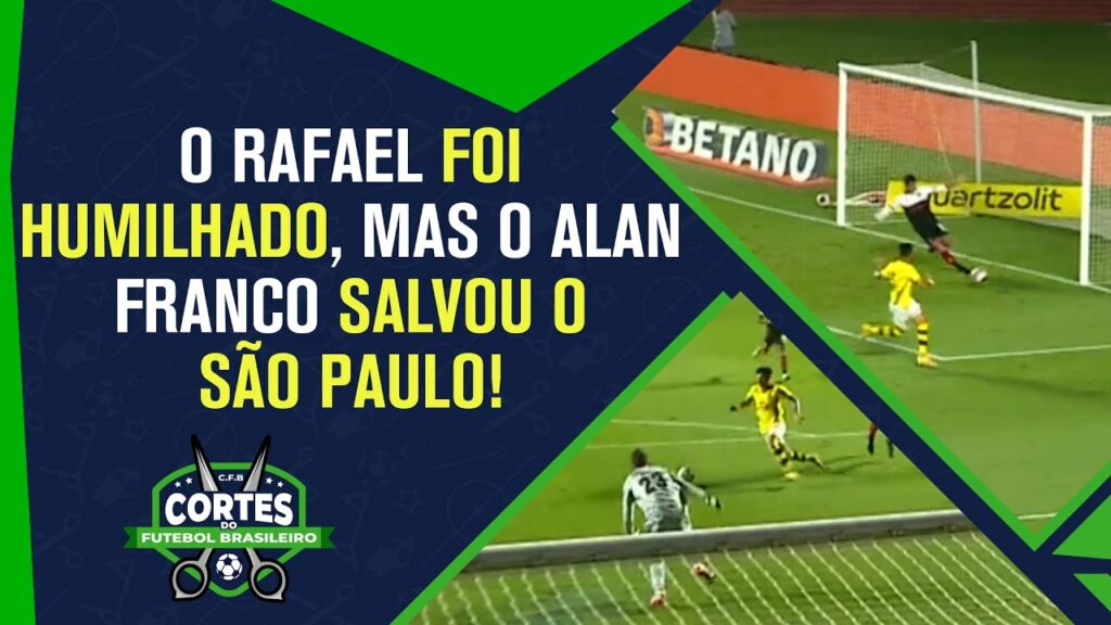 O SÃO PAULO IA LEVAR UM GOLAÇO ABSURDO, MAS O ALAN FRANCO FOI GÊNIO! O SÃO PAULO IA LEVAR UM GOLAÇO ABSURDO, MAS O ALAN FRANCO FOI GÊNIO!