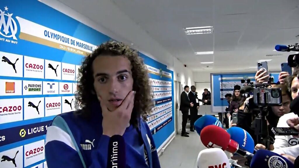 Mattéo Guendouzi après OM-PSG • « Il y a un PSG avec Mbappé et sans Mbappé… » • HD