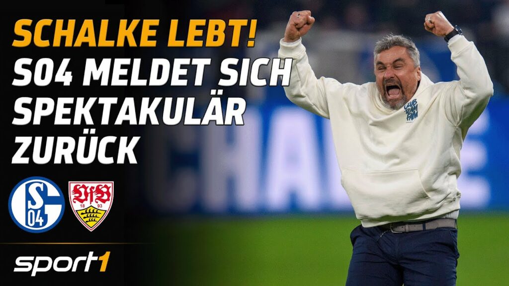 Schalke - Stuttgart| Bundesliga Tore und Highlights 22. Spieltag | SPORT1