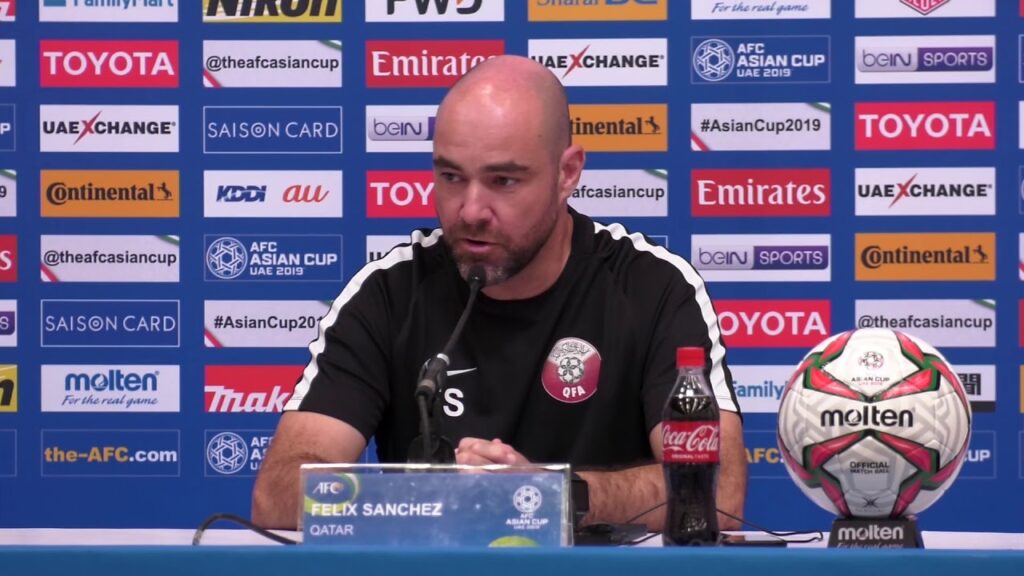 MD2: Qatar's Felix Sanchez pre-match press conference