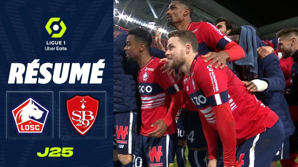 LOSC LILLE - STADE BRESTOIS 29 (2 - 1) - Résumé - (LOSC - SB29) / 2022-2023
