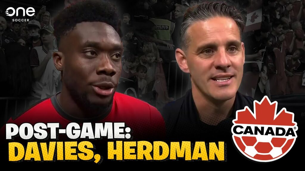 Alphonso Davies, John Herdman speak after CanMNT vs. Curacao