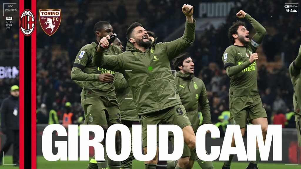 Giroud Cam: all eyes on the match winner 👀🎥