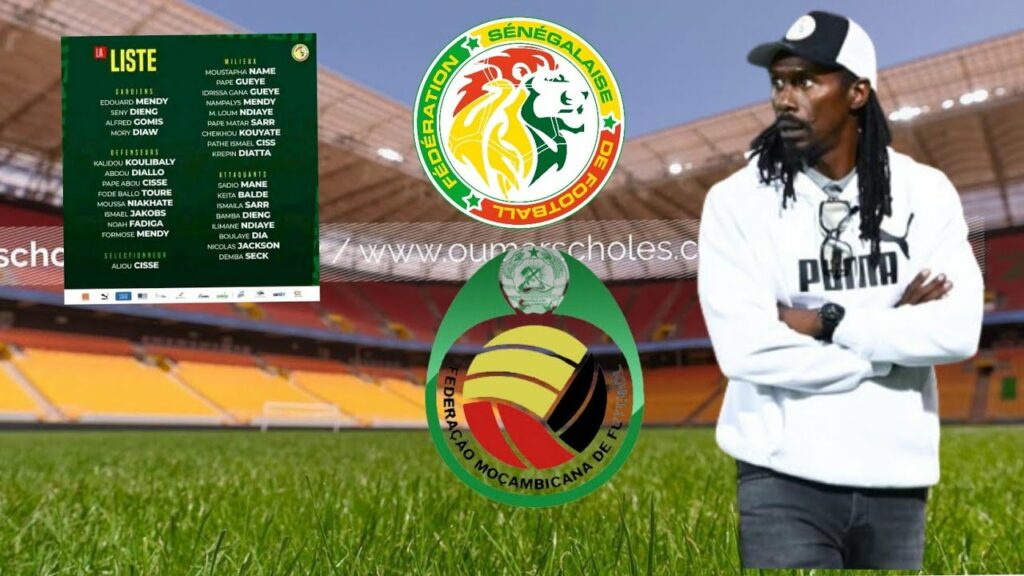 Liste probable d'Aliou Cissé pour la double confrontation contre Mozambique au mois de Mars...
