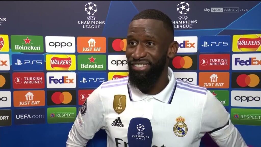 Interview A. Rüdiger nach dem 2:5 FC Liverpool - Real Madrid I CL-Achtelfinale Hinspiel