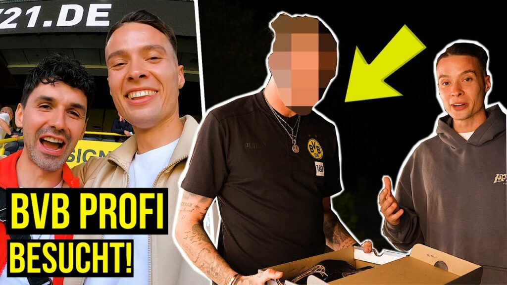 BVB Spieler zu Hause besucht! Neuer Fußballschuh designt BVB Spieler zu Hause besucht! Neuer Fußballschuh designt
