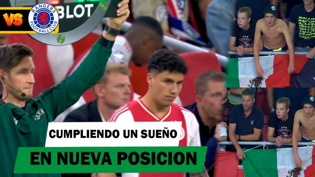 DEBUT de Jorge Sanchez en Champions League