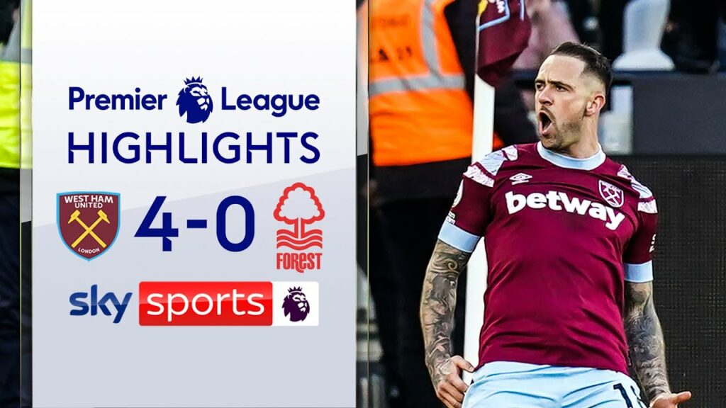 Goals GALORE as Hammers score FOUR! ⚒️ | West Ham 4-0 Nottingham Forest | Highlights