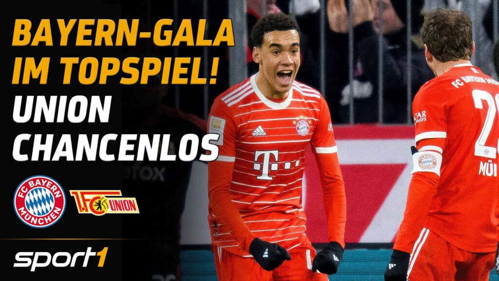 Bayern - Union | Bundesliga Tore und Highlights 22. Spieltag | SPORT1