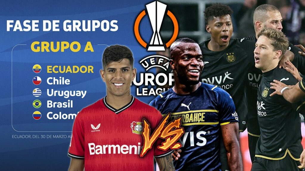 ESTOS SON LOS RIVALES DE PIERO HINCAPIÉ Y ENNER EN LA EUROPA LEAGUE | ECUADOR AL GRUPO DE LA MUERTE