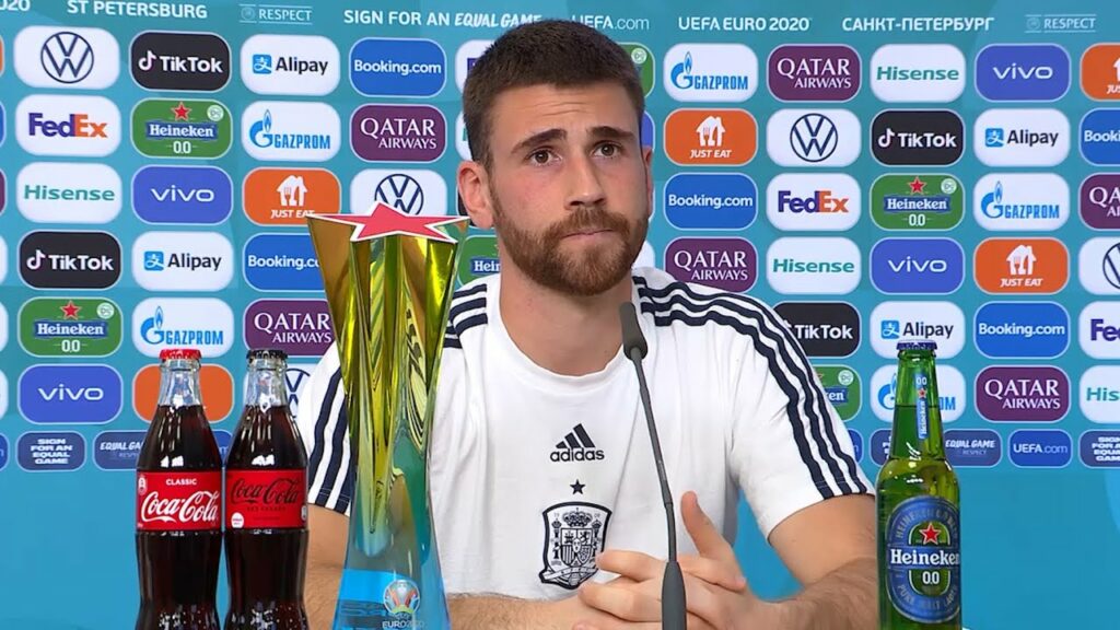 Switzerland 1-1 Spain (Pens 1-3) - Unai Simón - Man Of The Match Press Conference - Quarter-Final