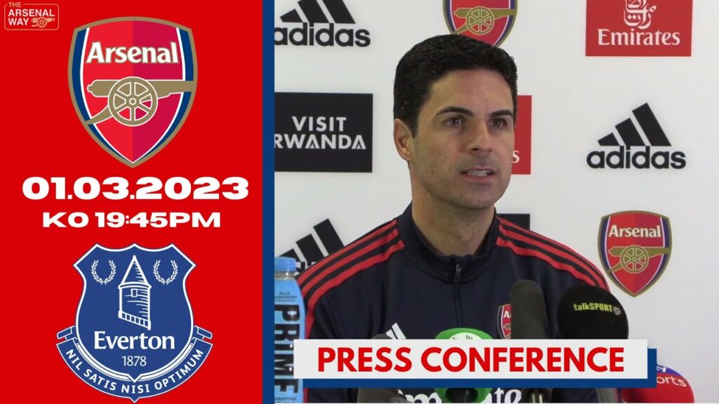 "SALIBA & GABRIEL FIGHT? THEY ARE A HAPPY MARRIAGE"! | Mikel Arteta Previews Arsenal v Everton