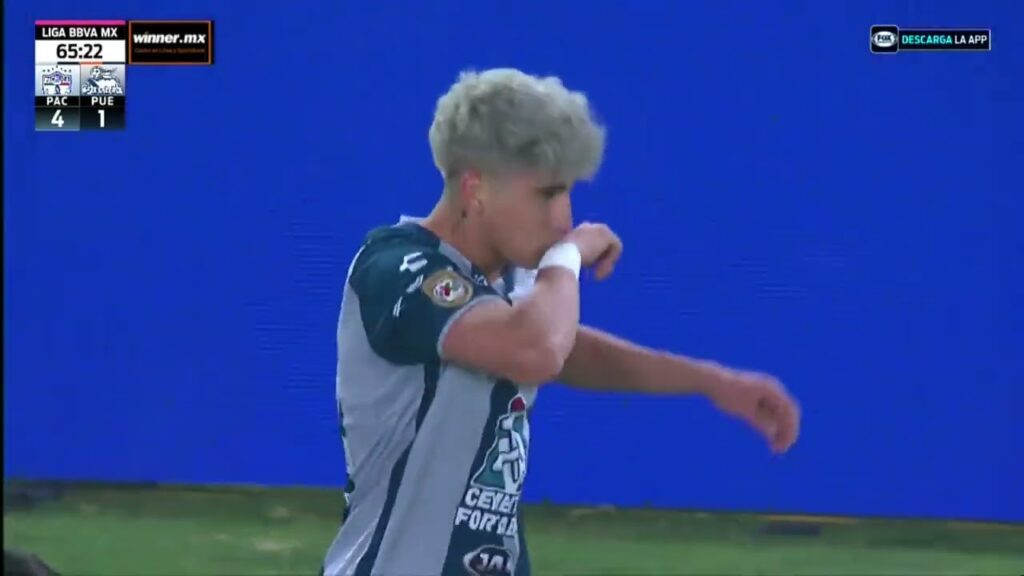 Gol de Kevin Álvarez | Pachuca 4-1 Puebla | Liga BBVA MX - Clausura 2023 - Jornada 1