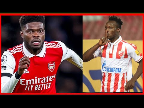 GHANA WINGER OSMAN BUKARI SCORES FOR RED STAR BELGRADE + PARTEY TOP PERFORMANCE FOR ARSENAL