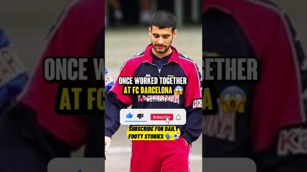 Guardiola, Mourinho & Luis Enrique At FC Barcelona 😱 #football #shorts