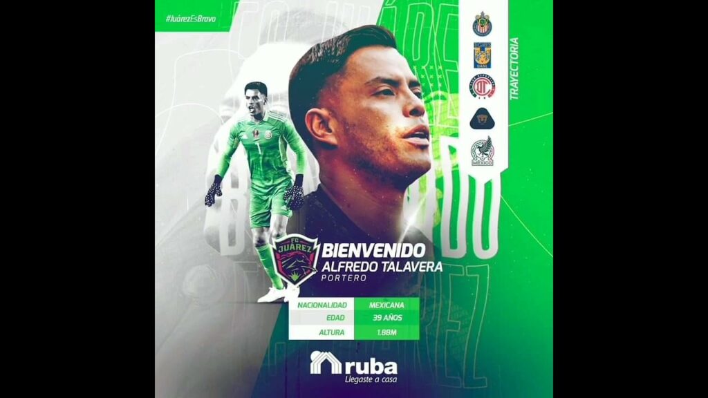 bienvenido Alfredo Talavera a Bravos de Juarez