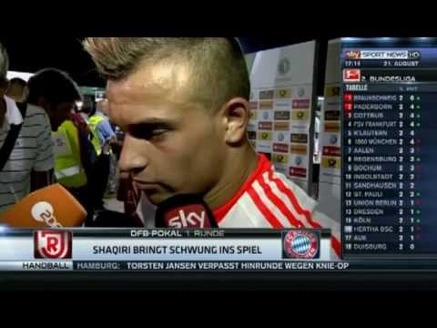 Xherdan Shaqiri / Jahn Regensburg - FC Bayern München / DFB-Pokal