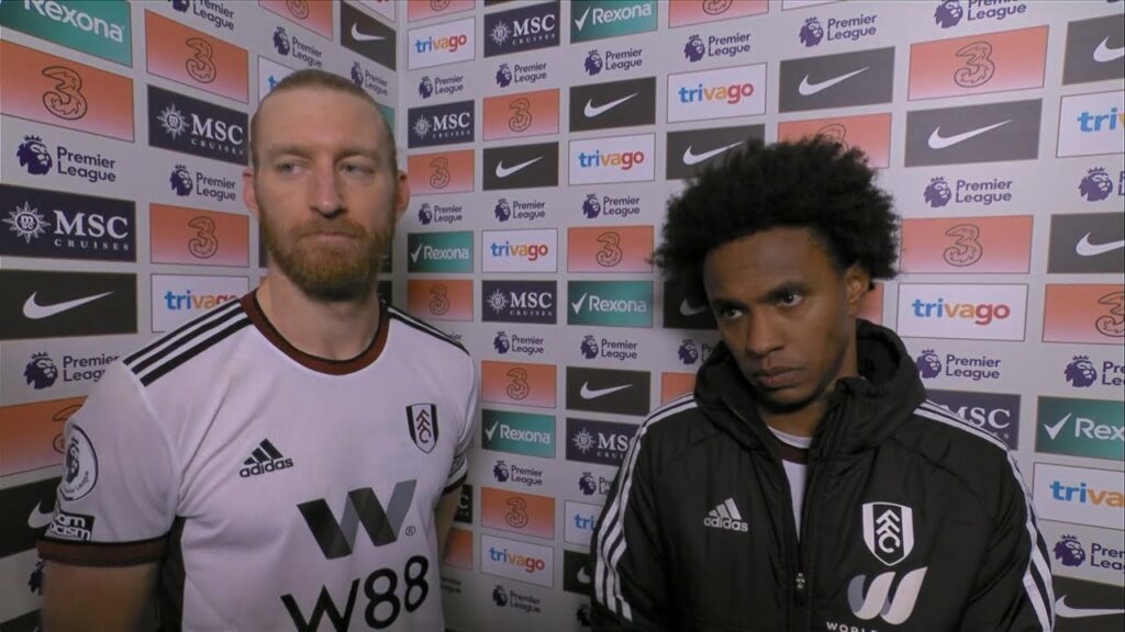 Willian & Tim Ream I Post Match Interview I Chelsea 0-0 Fulham