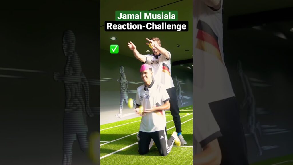 Jamal MUSIALA • Goalkeeper-Challenge! 😅👋