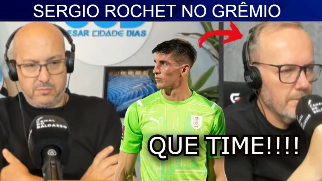 REAÇÃO FABIANO BALDASSO SERGIO ROCHET NO GRÊMIO
