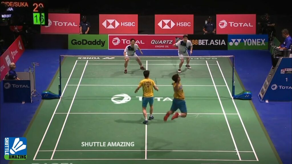 Choi Solgyu Very Long Time Serve to Against Kevin | Kevin Sanjaya/ Marcus Fernaldi vs Choi/ Seo