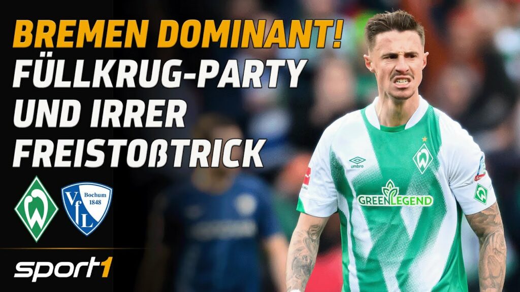 Bremen - Bochum | Bundesliga Tore und Highlights 22. Spieltag | SPORT1