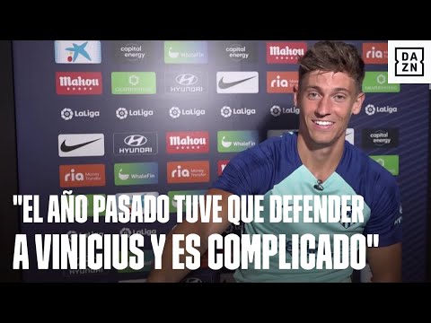 Marcos Llorente y su optimismo de cara al derbi: "Estamos muy contentos de haber dado en el clavo"