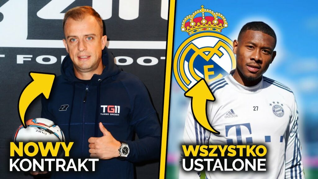 Kamil Grosicki dostał NOWY KONTRAKT... ale nie piłkarski! David Alaba DOGADAŁ SIĘ z REALEM MADRYT!