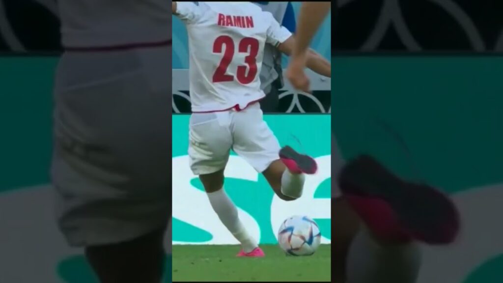 Iran Player Rezaeian Beautiful goal vs Wales #shorts