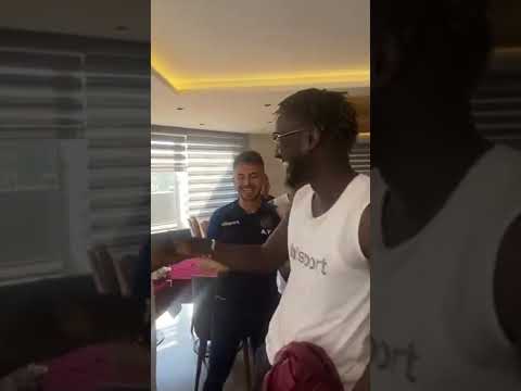 La  joie de Famara Diédhiou après sa sélection avec le Sénégal