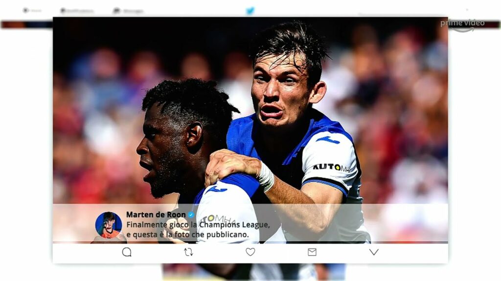 Verso Atalanta-Villarreal: Marten De Roon, il re dei social