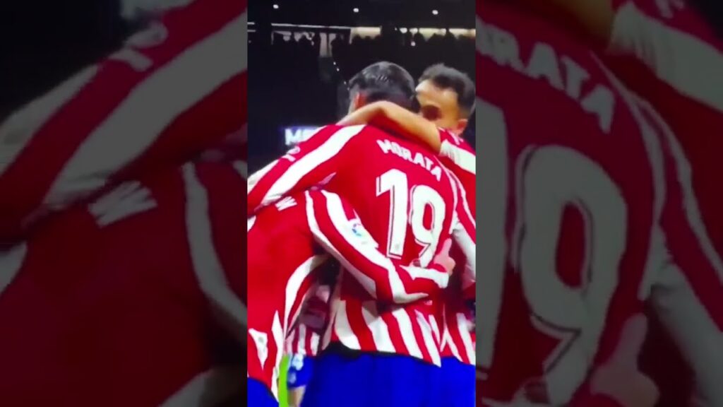 Álvaro Morata’s reaction(s) after his goal last night. Watch till the end… 😭😂